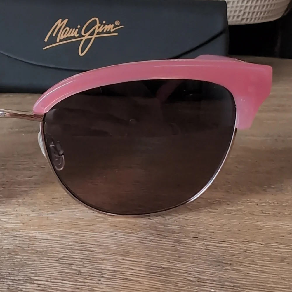 Maui Jim Lokelani Polarized Sunglasses Bubblegum Rose Gold